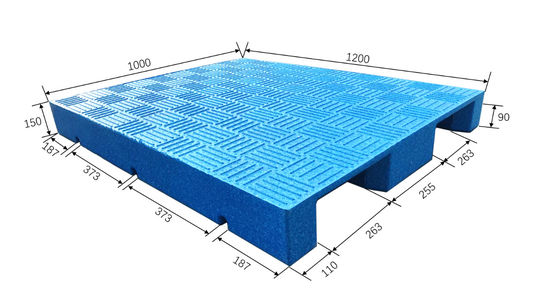 Palette biodégradable recyclable de mousse de PPE de catégorie comestible non-toxique pour la chaîne du froid