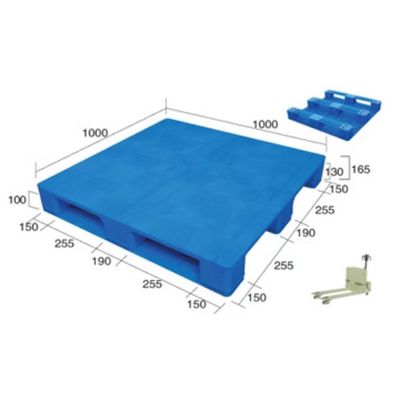 Support en plastique 1200*1000*150mm de palette de PPE poids écologique de palette de bas