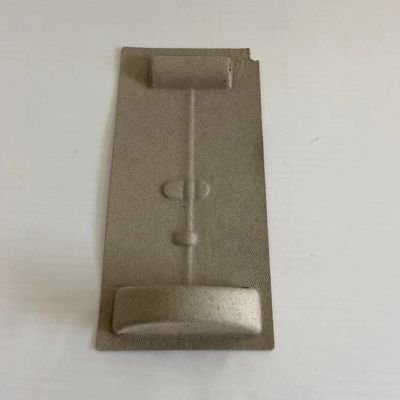 Emballage moulé par pulpe pressé humide jetable de 100% pour les produits cosmétiques