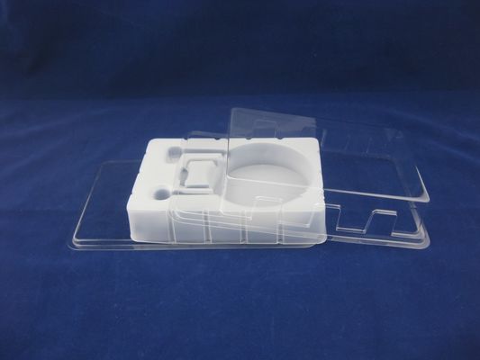 Le conditionnement en plastique d'accessoires de téléphone portable enferme dans une boîte la boîte OEM/ODM de boursouflure de PVC
