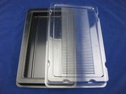 Le conditionnement en plastique d'accessoires de téléphone portable enferme dans une boîte la boîte OEM/ODM de boursouflure de PVC