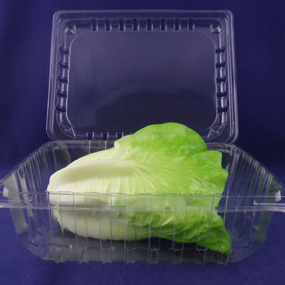 Catégorie comestible de boîtes de conditionnement en plastique de paquet de bloc supérieur d'OEM/ODM