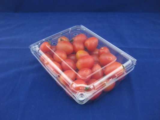 Catégorie comestible de boîtes de conditionnement en plastique de paquet de bloc supérieur d'OEM/ODM